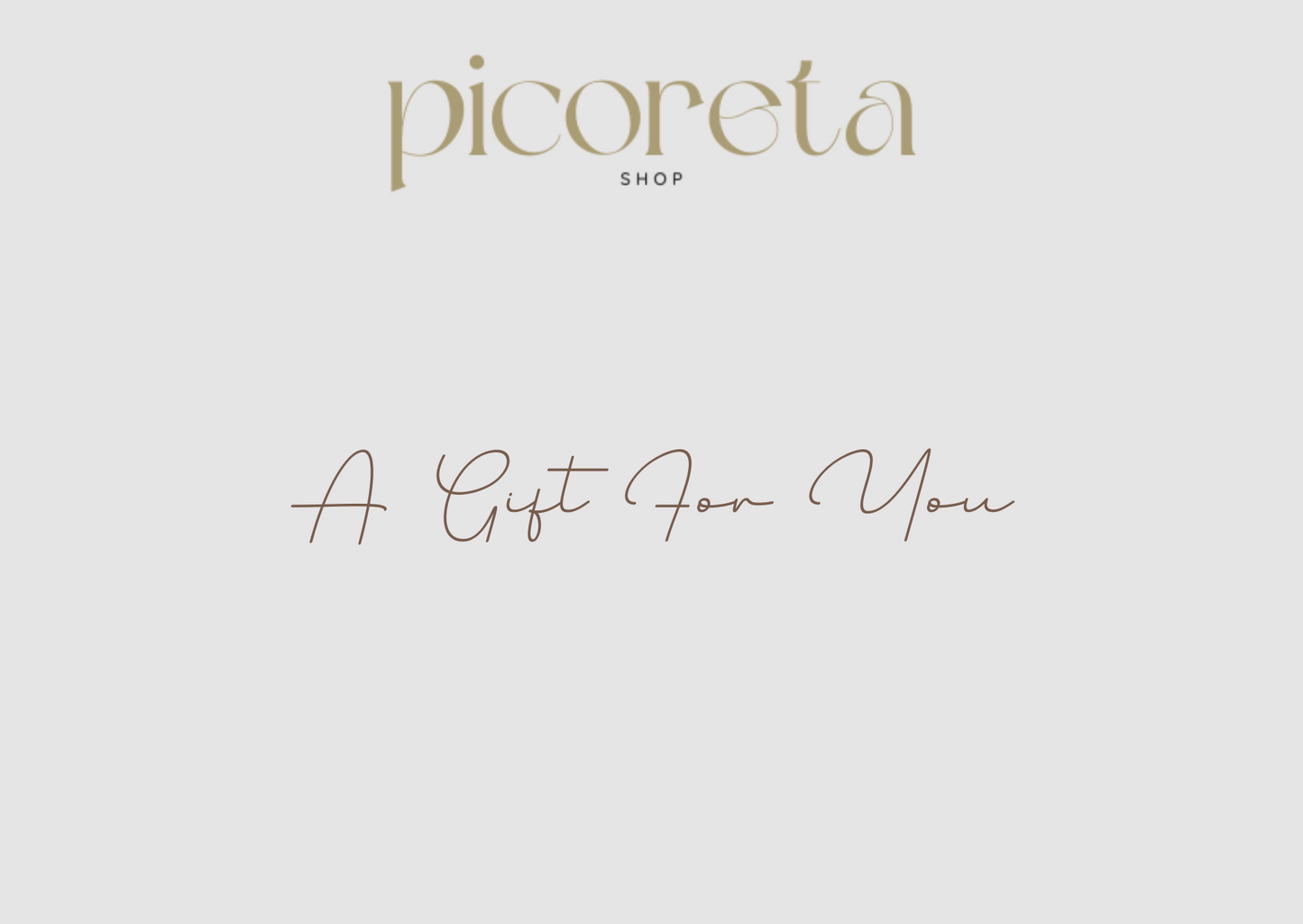 PICORETA GIFT CARD