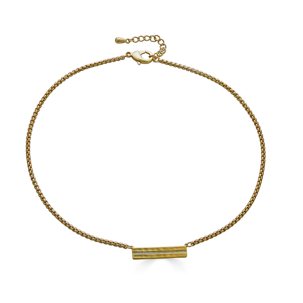 Gold Bar Necklace