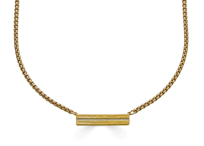 Gold Bar Necklace