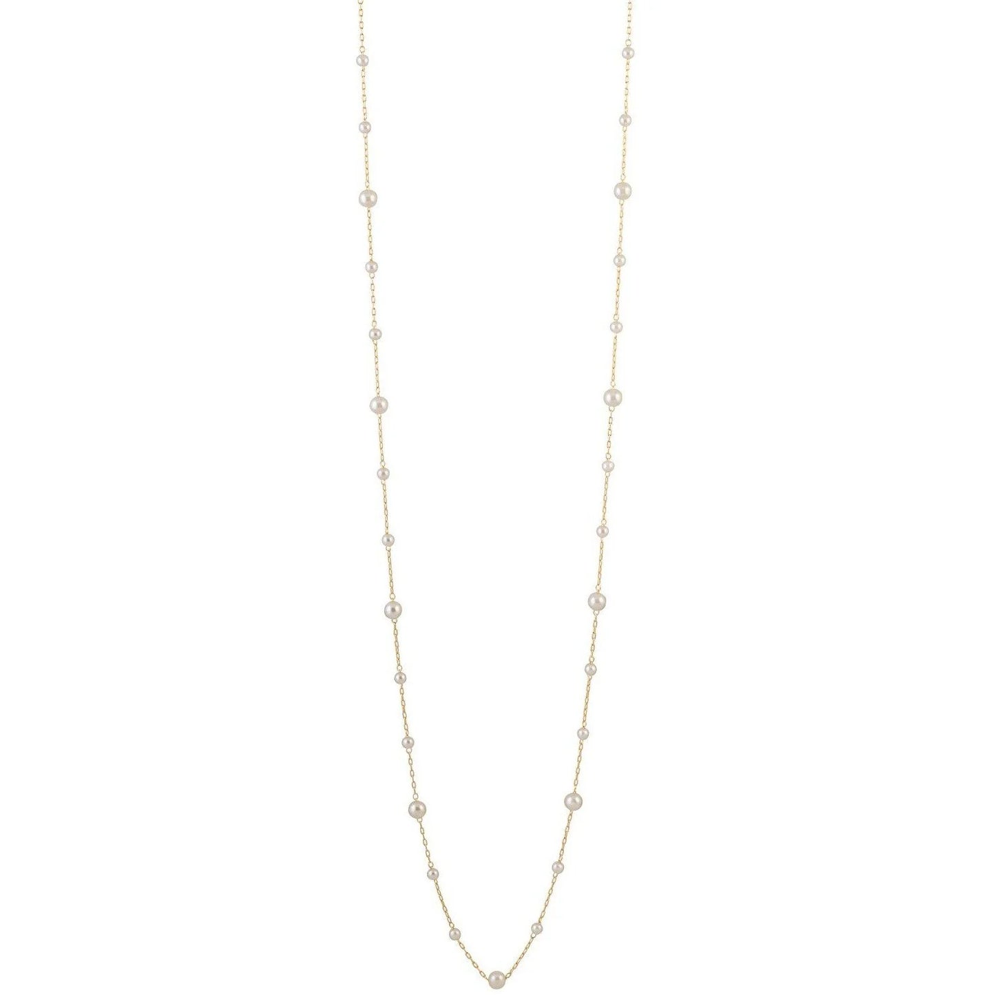 Long Pearl Necklace