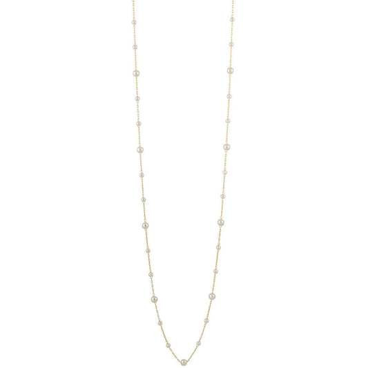 Long Pearl Necklace